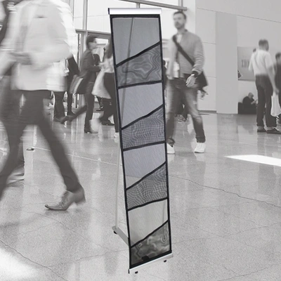  Fabric Litreature Stand