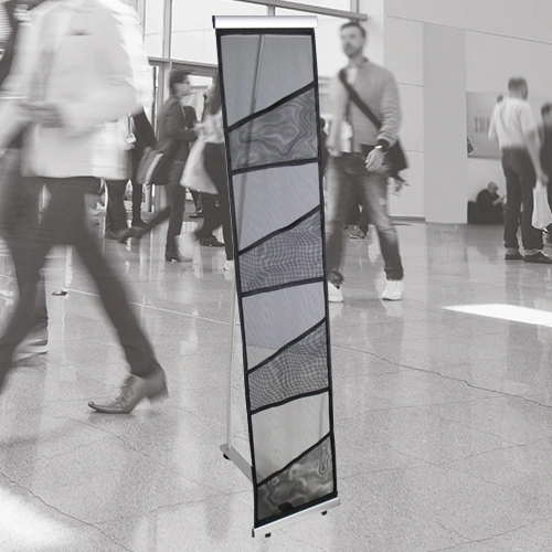  Fabric Litreature Stand