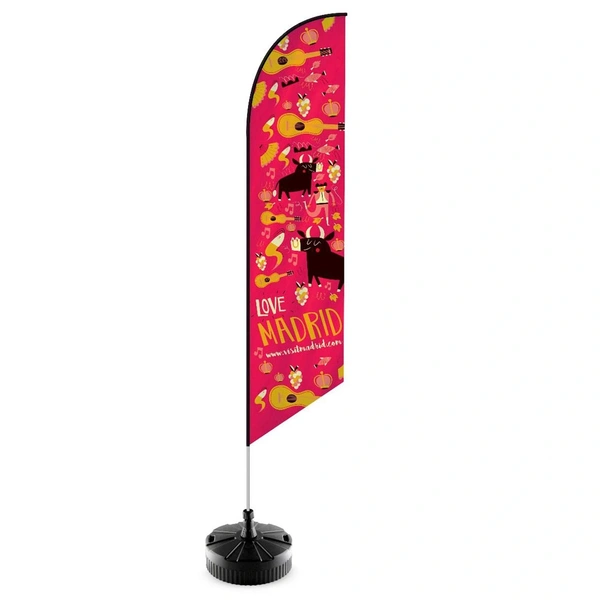 Zoom Feather Flag